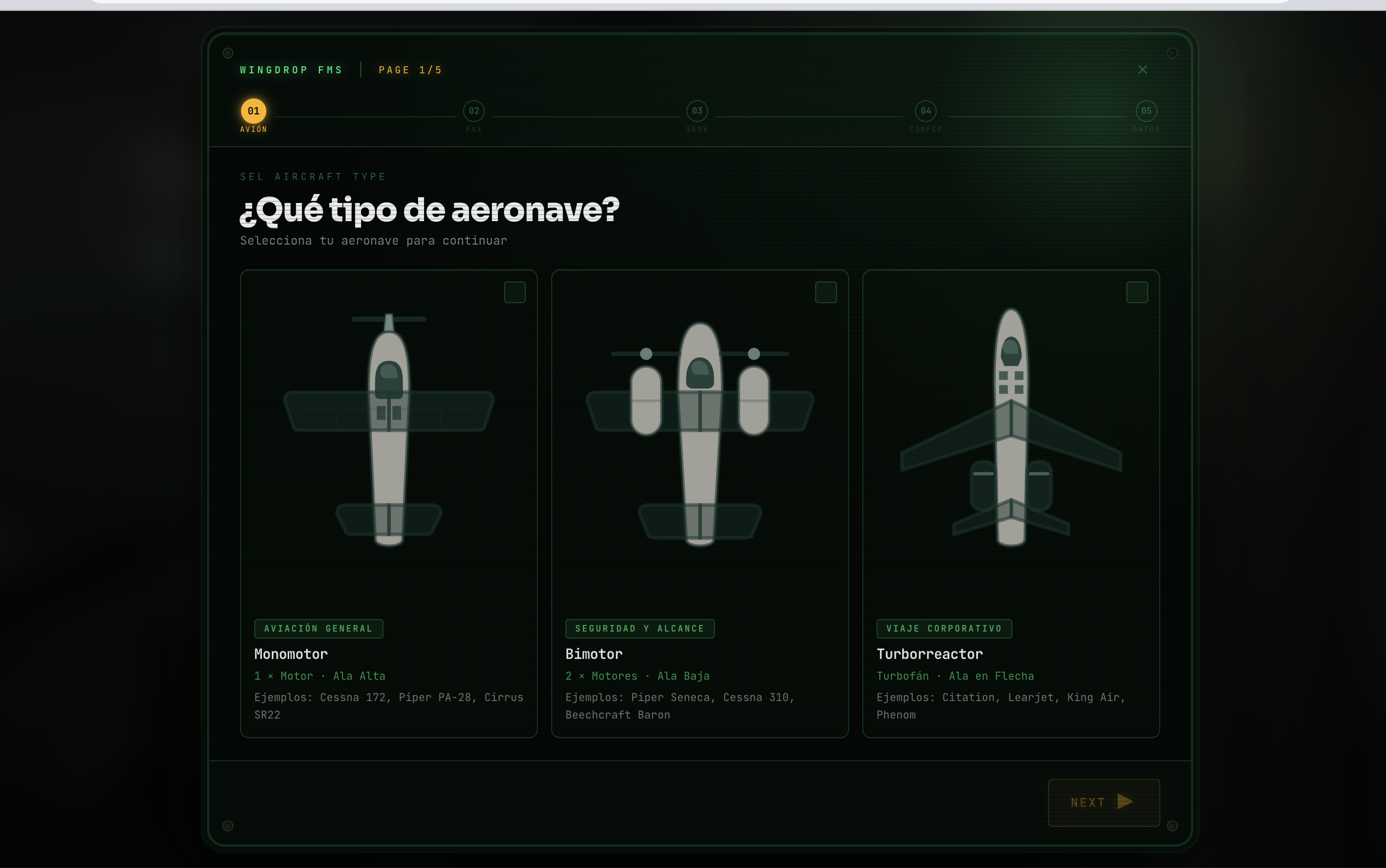 WingDrop FMS screenshot